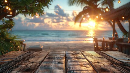 Sunset Beach Table