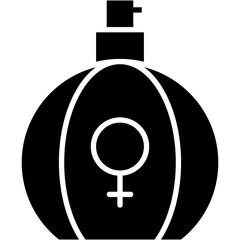 Beauty, bottle, cosmetic, fashion, fragrance Icon