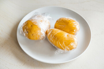 ラップしたインカのめざめ