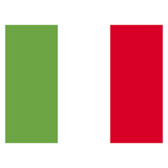 Fototapeta premium Vector Icon for Italy, country, national, flag, world flag