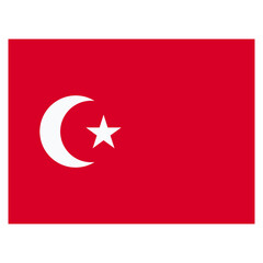 Vector Icon for Turkey, country, national, flag, world flag