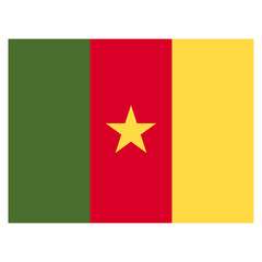 Vector Icon for Cameroon, country, national, flag, world flag