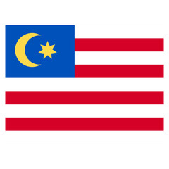 Vector Icon for Malaysia, country, national, flag, world flag