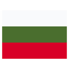 Vector Icon for Bulgaria, country, national, flag, world flag