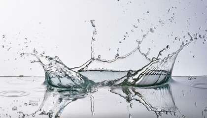 美しい水王冠・水しぶき・スプラッシュ