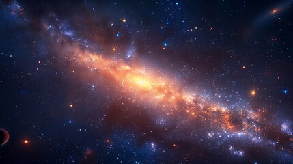 Fototapeta premium Night sky