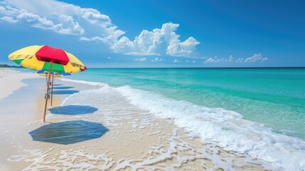 Photorealistic Summer Beach Day | Billboard mockup | Landscape mockup