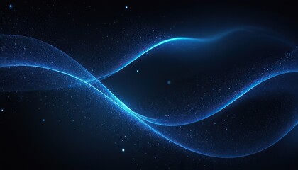 Dark blue and glow particle abstract background
199