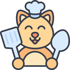 Chef cat icon