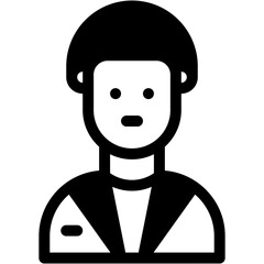 Vector Icon Gynecologist, Physician, lady doctor, female