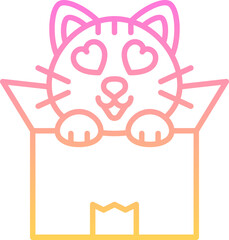 Cat box icon