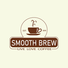 Coffee logo, cafe logo, restaurant logo