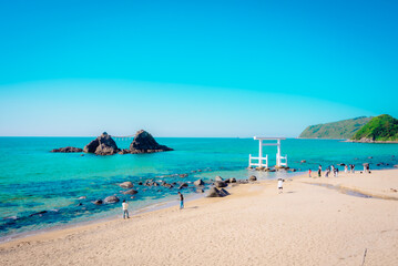 【福岡】糸島の海広がる桜井二見ヶ浦