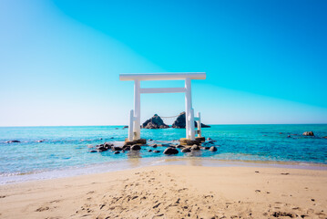 【福岡】糸島の海広がる桜井二見ヶ浦