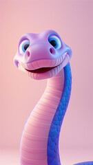 Fototapeta premium snake in the form of a snake