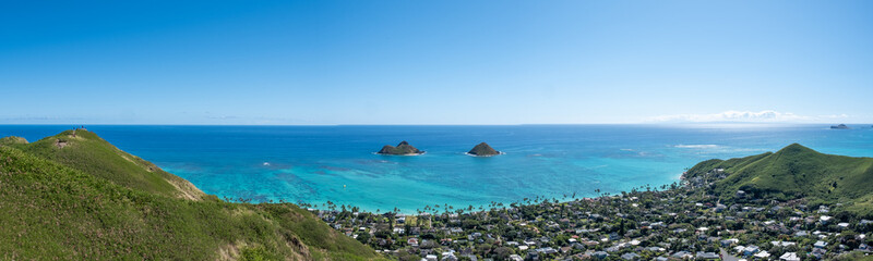 Lani Kai Panoramic view with Moku Iki islands