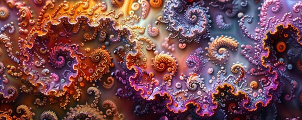 Obraz premium A pixel art depiction of a pixelated fractal pattern, showcasing the complexity and elegance of pixelated mathematics.