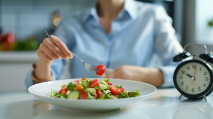 The Salad and Alarm Clock