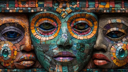 Mosaic Faces