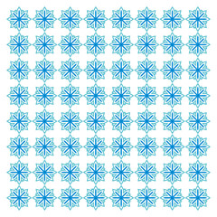 Fototapeta premium Elegant decorative star seamless pattern background design