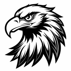 eagle head vector