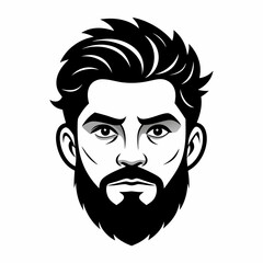 face of a person vector art