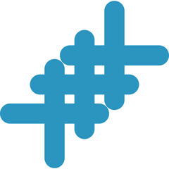 Obraz premium Brutalism Y2K Shape