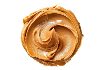 Peanut butter isolated on transparent background