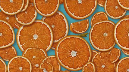 Orange isolated on white background.