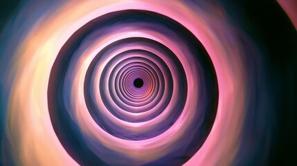 Obraz premium An abstract concentric circles