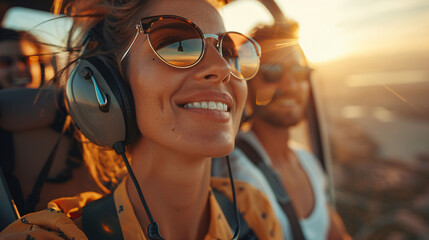 Thrilling private helicopter tour for a couple