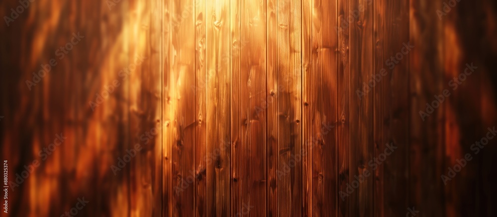 Poster Abstract background with a realistic wood texture providing copy space image.