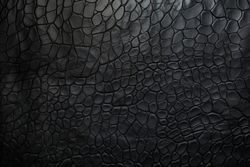 Fototapeta premium Processed collage of dark leather surface texture. Background for banner, backdrop or texture
