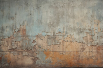 Obraz premium Processed collage of dirty brown concrete wall surface texture. Background for banner, backdrop