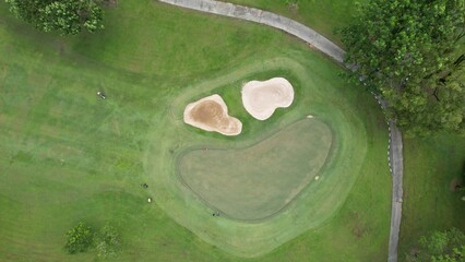 Kuching, Malaysia - July 11 2024: The Sarawak Golf Club