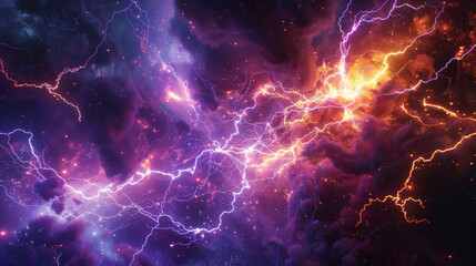 Create striking lightning effects with vibrant colors and intense energy. Perfect for adding an otherworldly touch to your designs.