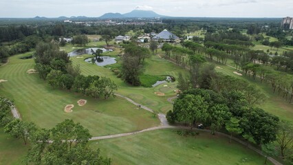 Kuching, Malaysia - July 11 2024: The Sarawak Golf Club