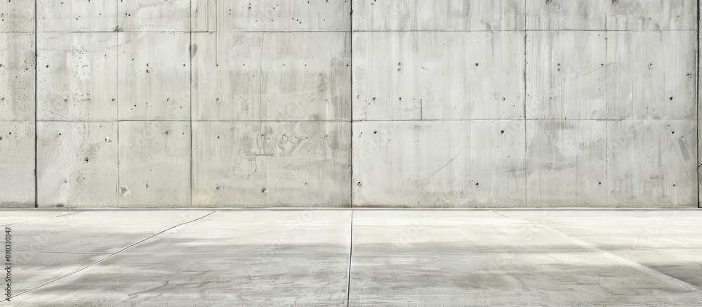 Poster a blank background with a concrete wall texture creates a suitable copy space image for various desi
