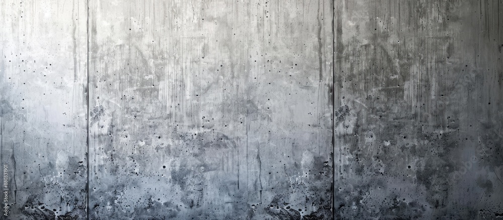Poster interior design trend featuring loft style plaster walls in gray and white creating a minimalist loo