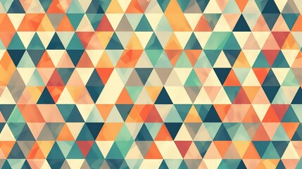 Obraz premium Triangle pattern wallpaper