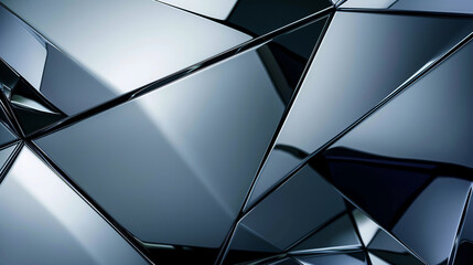 Abstract glass and metal background