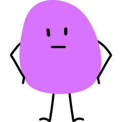 Cute Blob Stickman