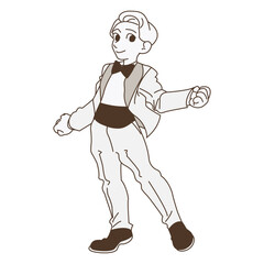 ウェディングスーツを着ている花婿