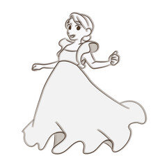 ウェディングドレスを着ている花嫁
