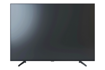 TV screen isolated on transparent background