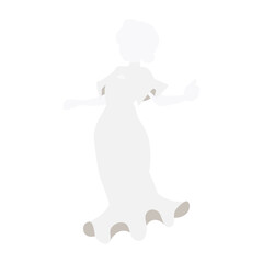 ウェディングドレスを着ている花嫁