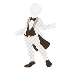 ウェディングスーツを着ている花婿