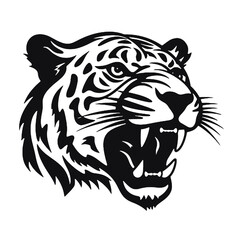 tiger head vector