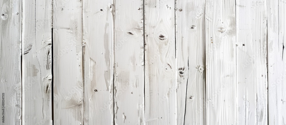Poster White lacquered boards with visible grain serve as a textured whiteboard background with copy space image from a bird s eye view
