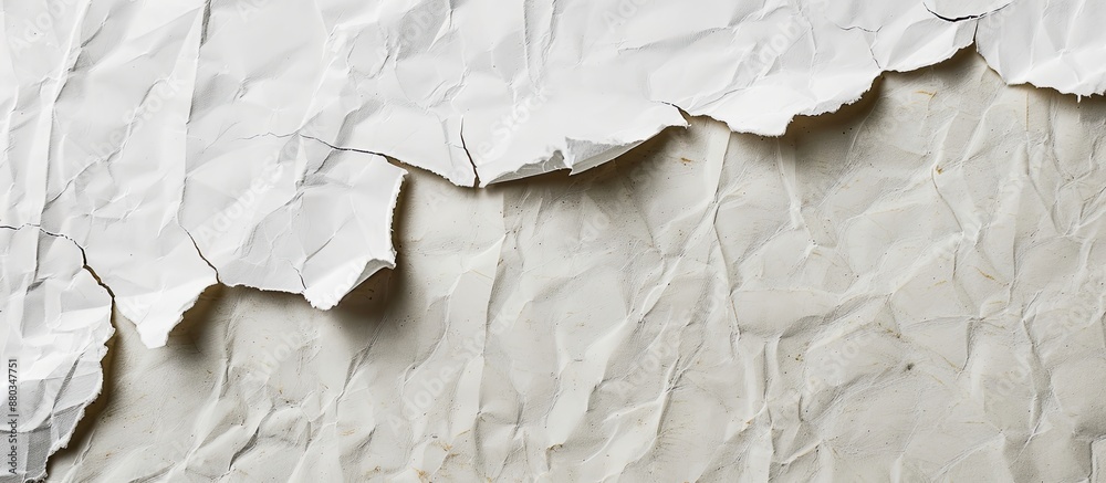Aufkleber A torn paper with a business concept written on it against a plain background with copy space image